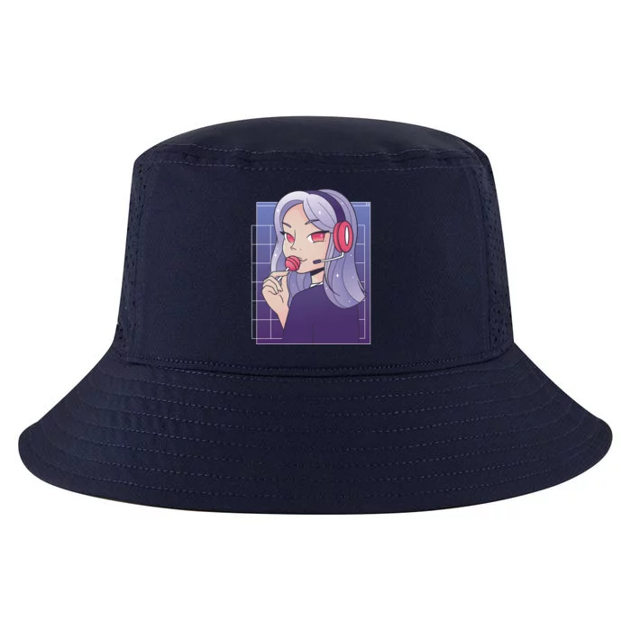 Anime Gamer Girl Lollipop Cute Cool Comfort Performance Bucket Hat