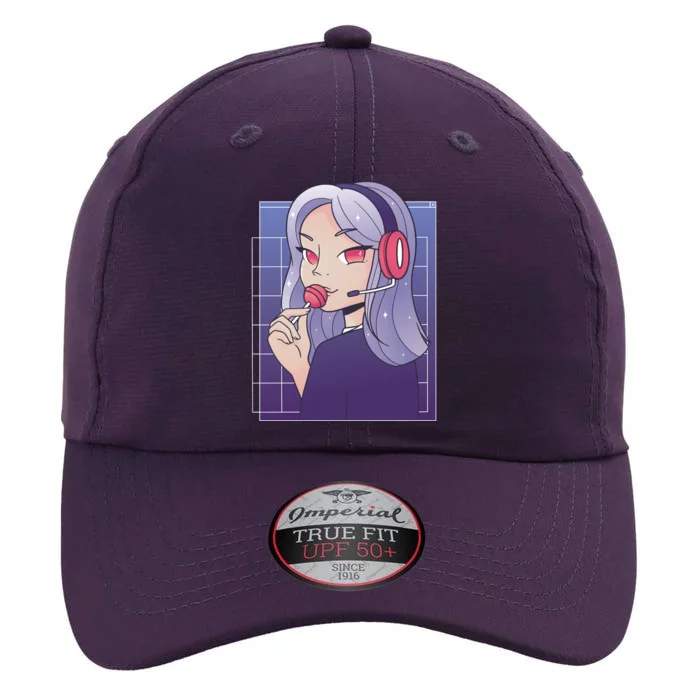 Anime Gamer Girl Lollipop Cute The Original Performance Cap