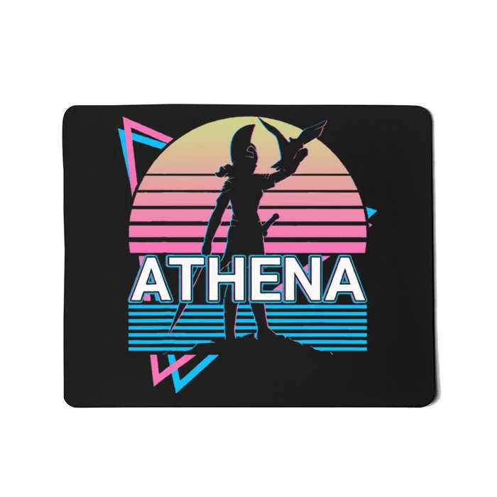 Athena Greek Goddess Of Wisdom And War Mousepad