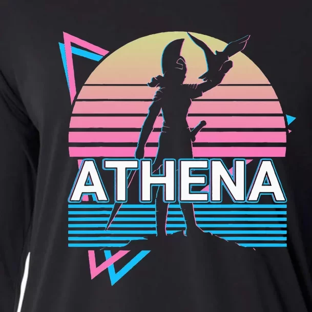 Athena Greek Goddess Of Wisdom And War Cooling Performance Long Sleeve Crew