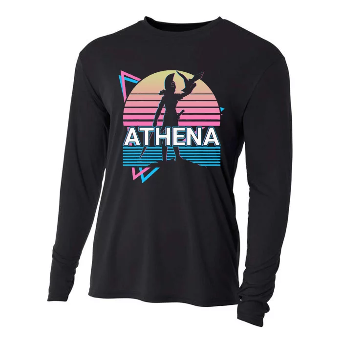 Athena Greek Goddess Of Wisdom And War Cooling Performance Long Sleeve Crew