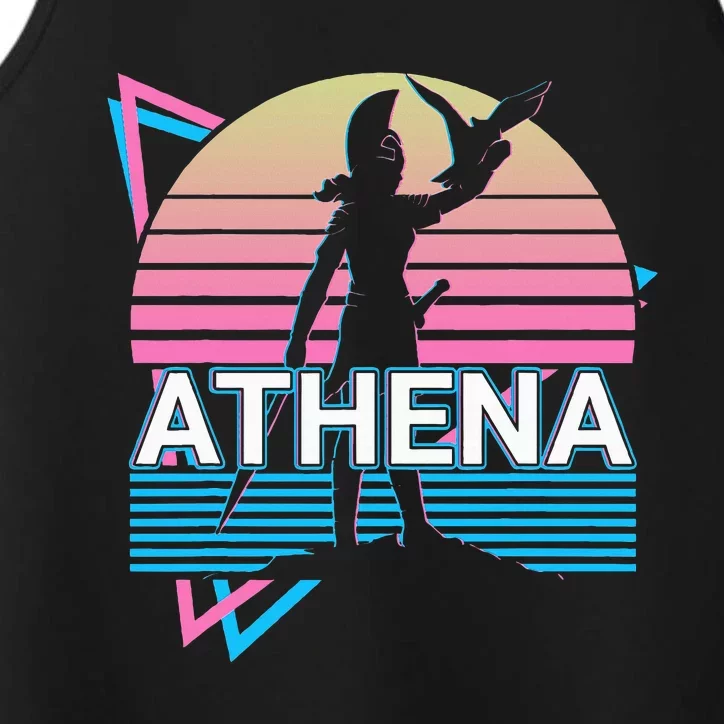 Athena Greek Goddess Of Wisdom And War Performance Tank