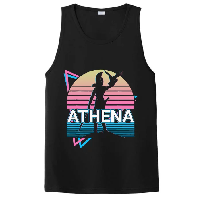 Athena Greek Goddess Of Wisdom And War Performance Tank