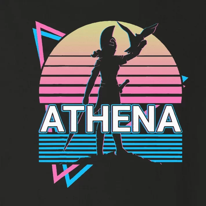 Athena Greek Goddess Of Wisdom And War Toddler Long Sleeve Shirt