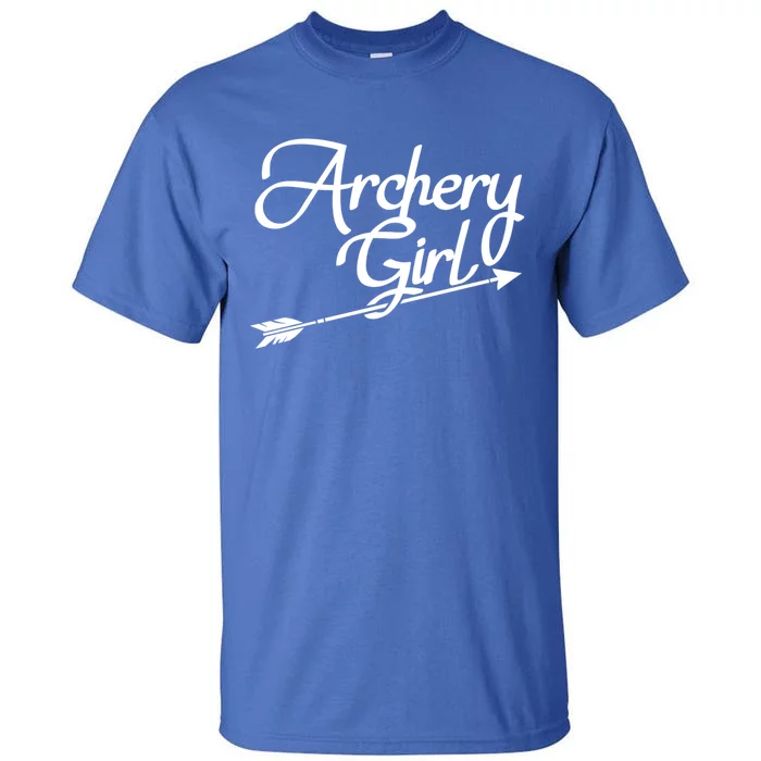 Archery Girl Gift Tall T-Shirt