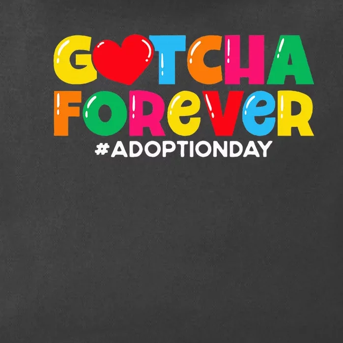 Adopt Gotcha Gotcha Forever Adoption Day Zip Tote Bag