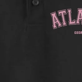 Atlanta Georgia Ga Varsity Style On Atlanta Dry Zone Grid Performance Polo