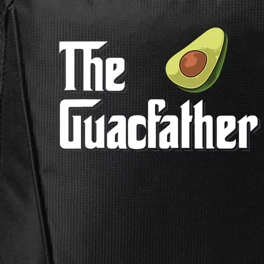 Avocado Guacamole Gift The Guacfather City Backpack