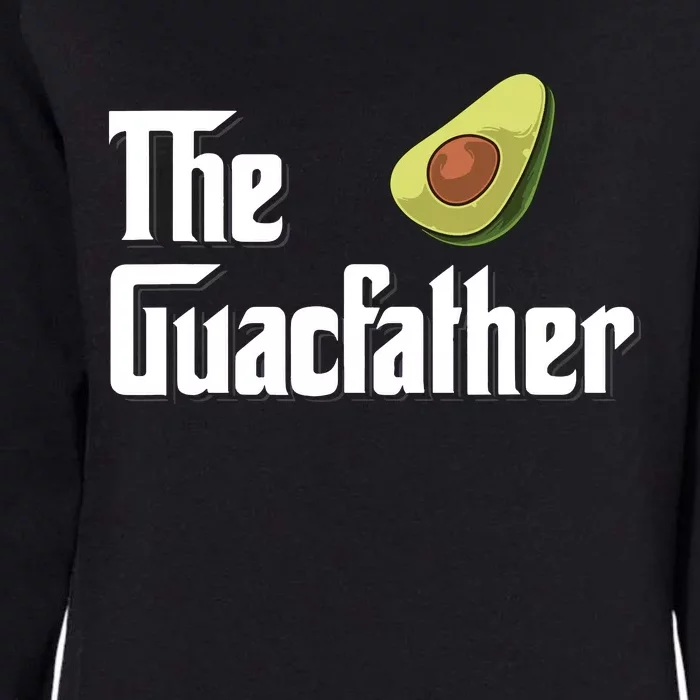 Avocado Guacamole Gift The Guacfather Womens California Wash Sweatshirt