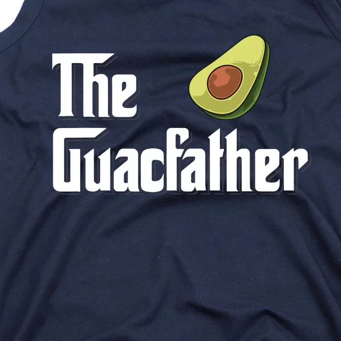 Avocado Guacamole Gift The Guacfather Tank Top