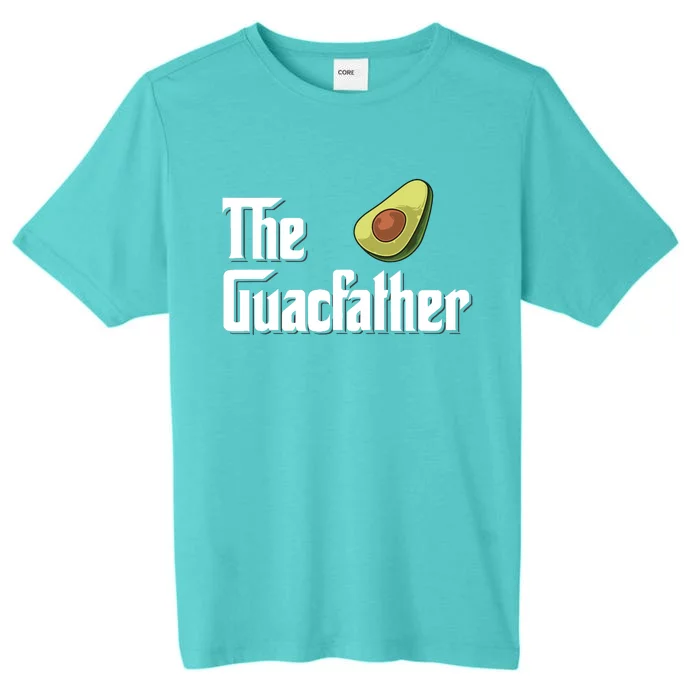 Avocado Guacamole Gift The Guacfather ChromaSoft Performance T-Shirt