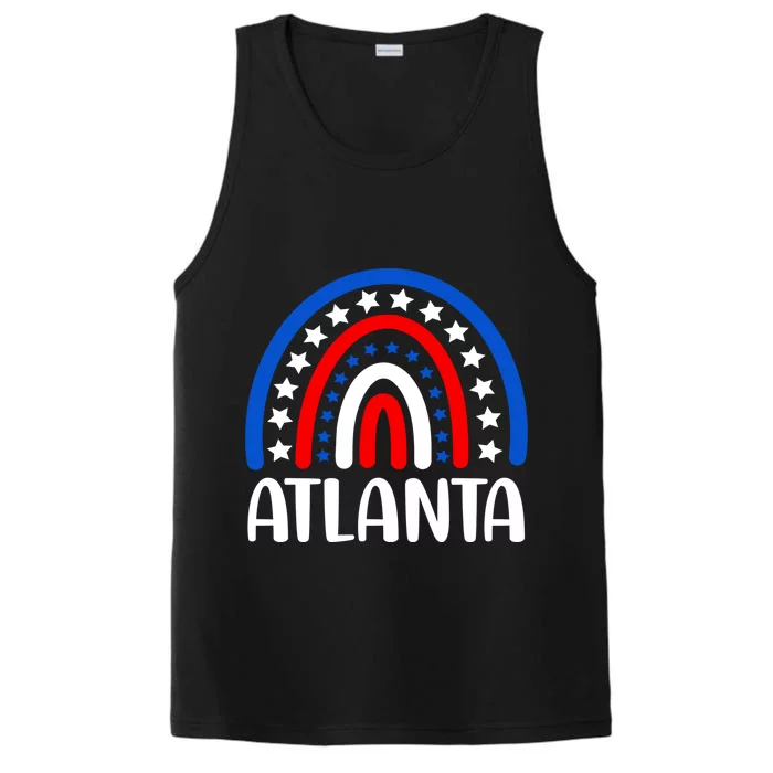 Atlanta Georgia Gift I Love Atlanta Georgia Usa Cute Gift Performance Tank