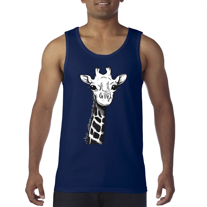 Animal Gift Graphic Safari Zoo Tee Giraffe Tank Top