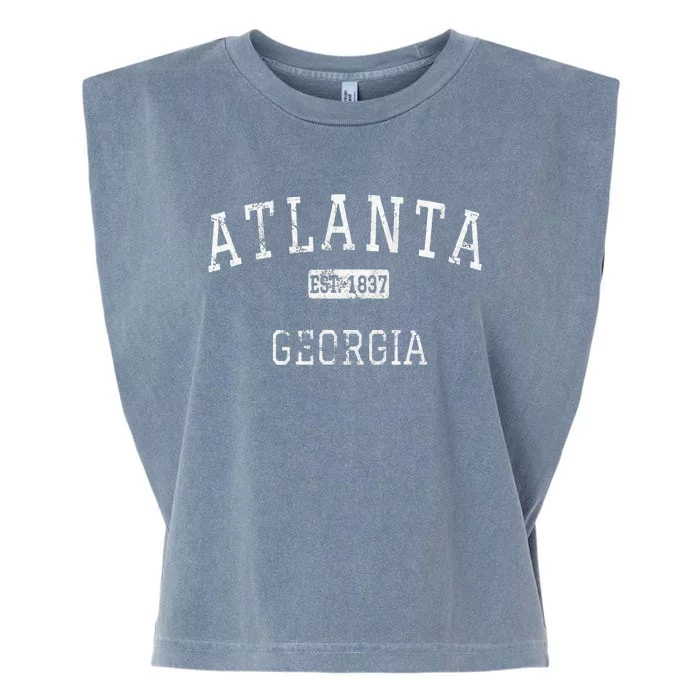 Atlanta Georgia GA Vintage Garment-Dyed Women's Muscle Tee