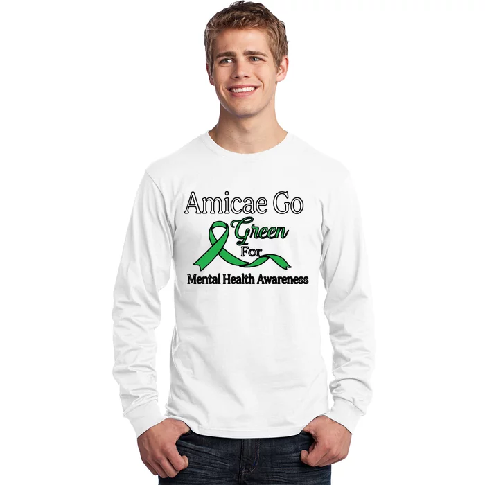 Amicae Go Green For Mental Health Long Sleeve Shirt