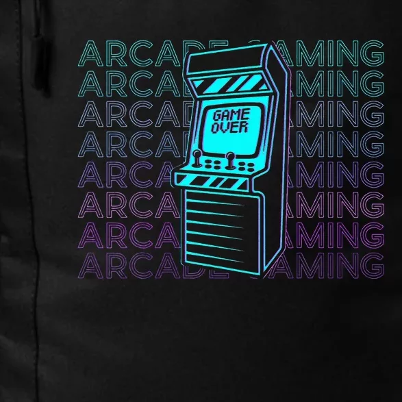 Arcade Gaming Gamer Retro Arcade Gaming Daily Commute Backpack