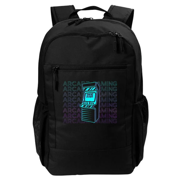 Arcade Gaming Gamer Retro Arcade Gaming Daily Commute Backpack