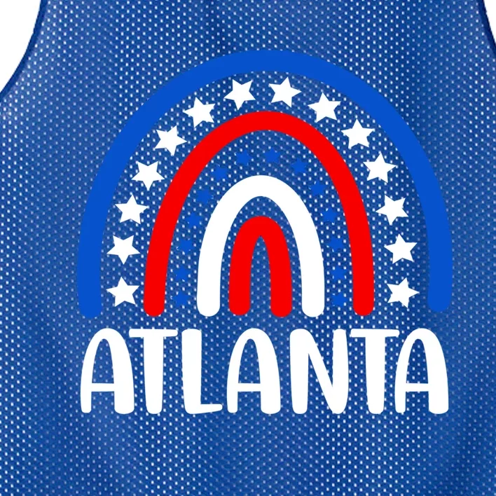 Atlanta Georgia Gift I Love Atlanta Georgia Usa Gift Mesh Reversible Basketball Jersey Tank