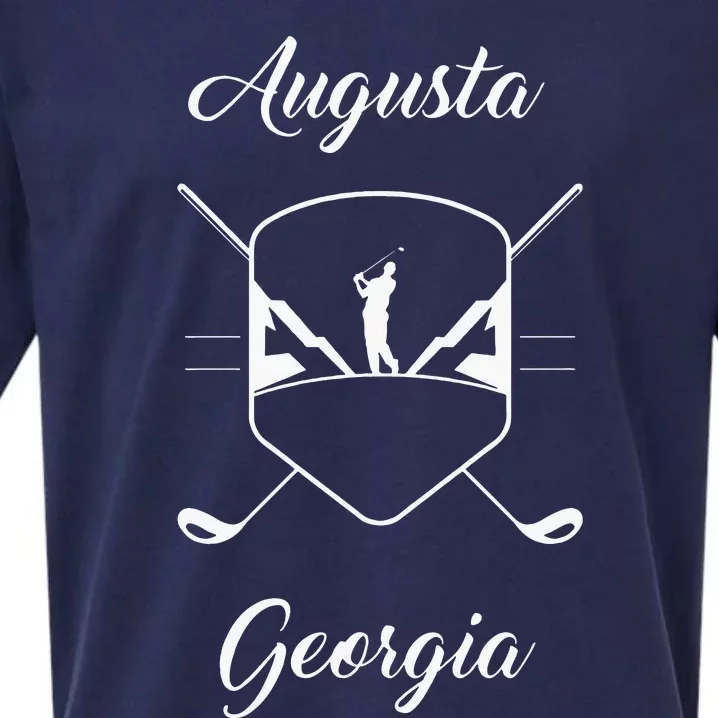 Augusta Georgia Golf Sueded Cloud Jersey T-Shirt