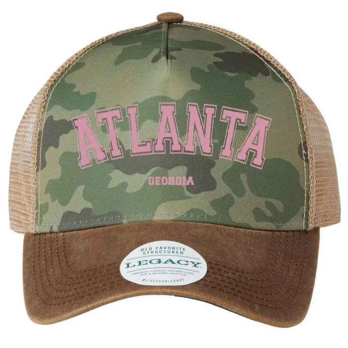 Atlanta Georgia Ga Varsity Style On Atlanta Legacy Tie Dye Trucker Hat