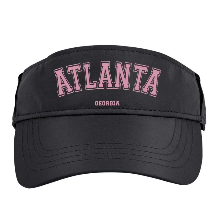 Atlanta Georgia Ga Varsity Style On Atlanta Adult Drive Performance Visor