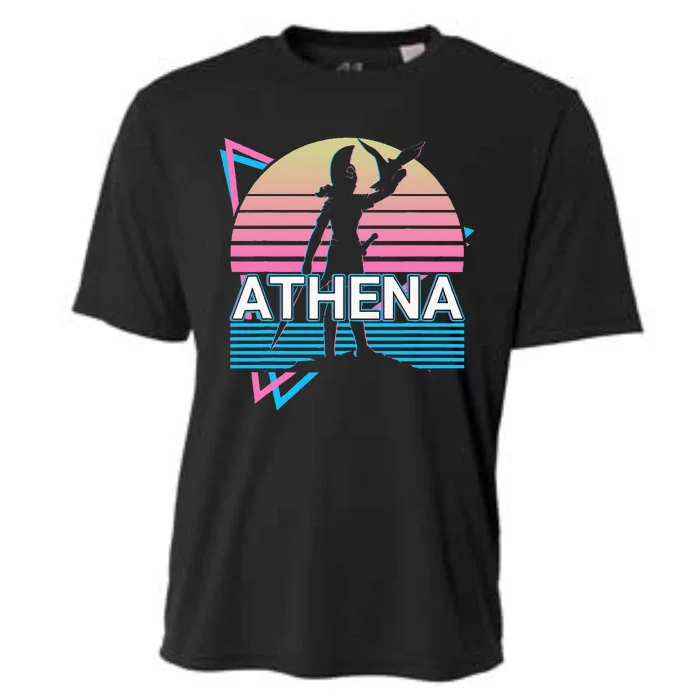 Athena Greek Goddess Of Wisdom And War Cooling Performance Crew T-Shirt