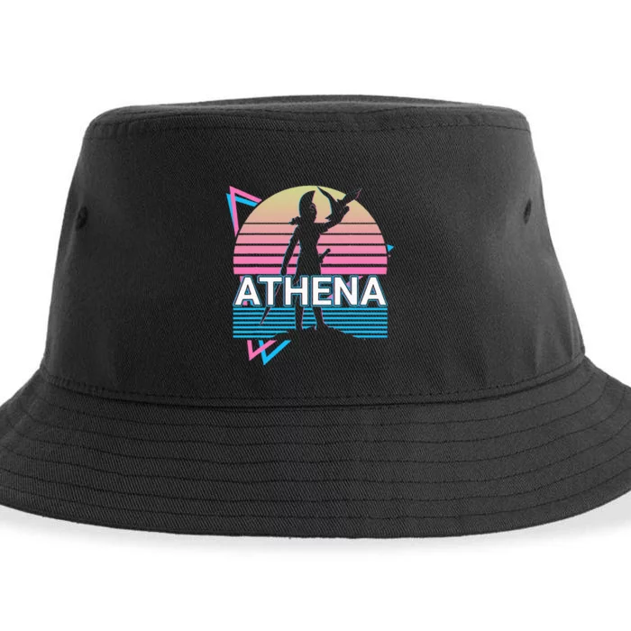 Athena Greek Goddess Of Wisdom And War Sustainable Bucket Hat