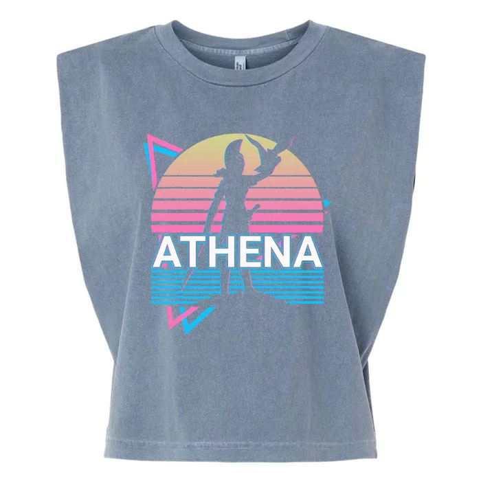 Athena Greek Goddess Of Wisdom And War Garment-Dyed Women's Muscle Tee