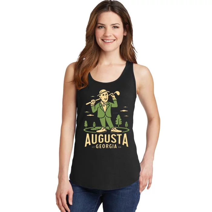 Augusta Georgia Golf Ladies Essential Tank