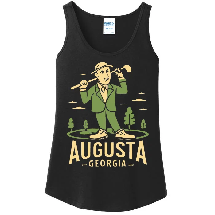 Augusta Georgia Golf Ladies Essential Tank