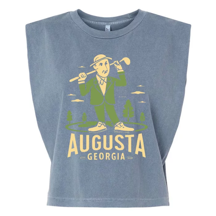 Augusta Georgia Golf Garment-Dyed Women's Muscle Tee