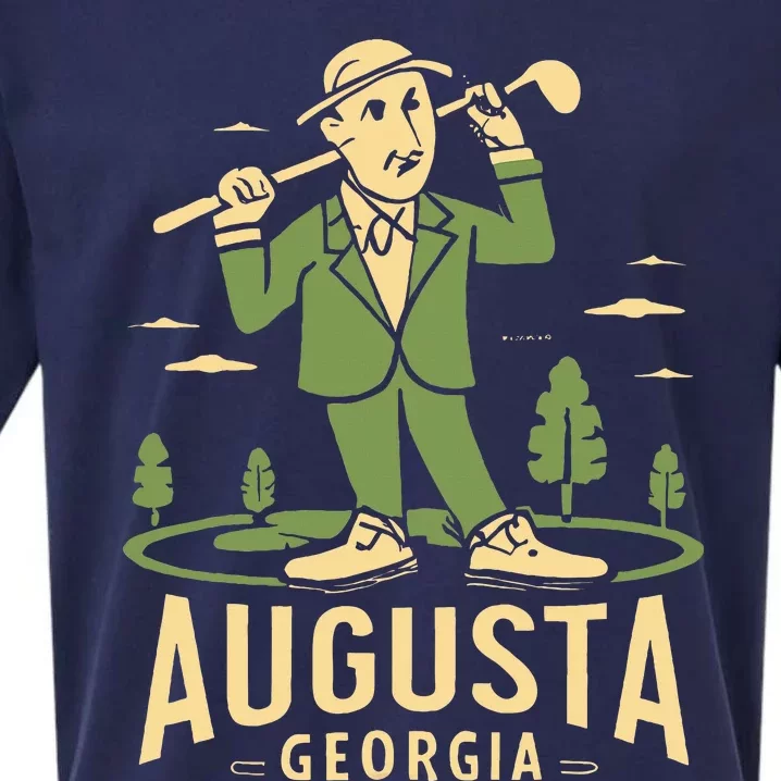 Augusta Georgia Golf Sueded Cloud Jersey T-Shirt