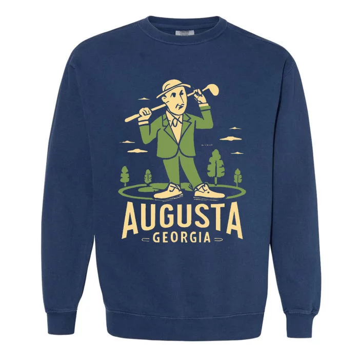 Augusta Georgia Golf Garment-Dyed Sweatshirt