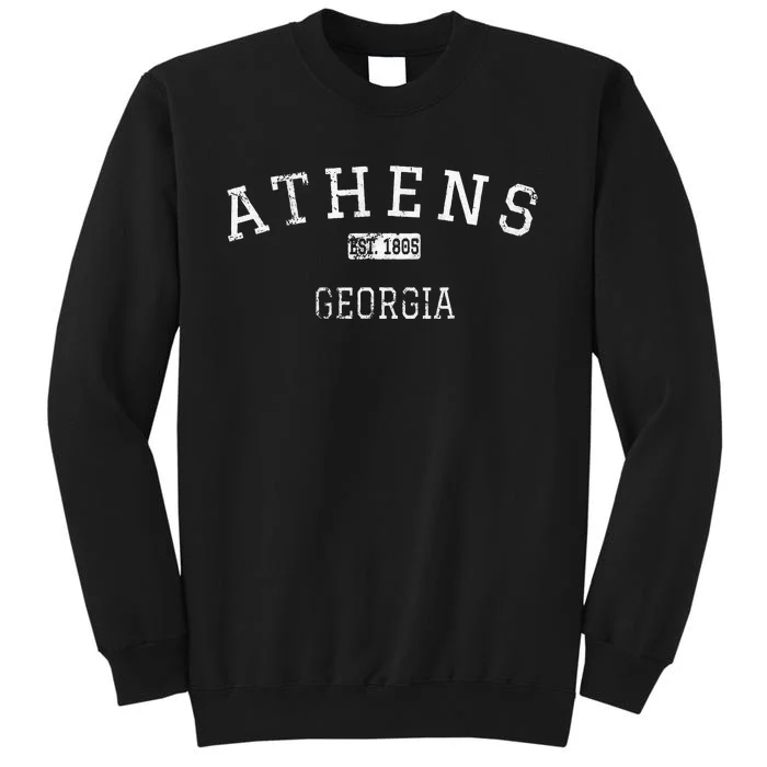 Athens Georgia Ga Vintage Tall Sweatshirt