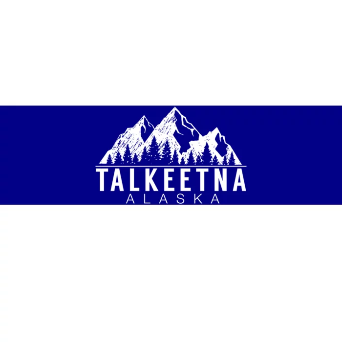 Alaska Giffunny Gift Talkeetna Alaska Gift Bumper Sticker