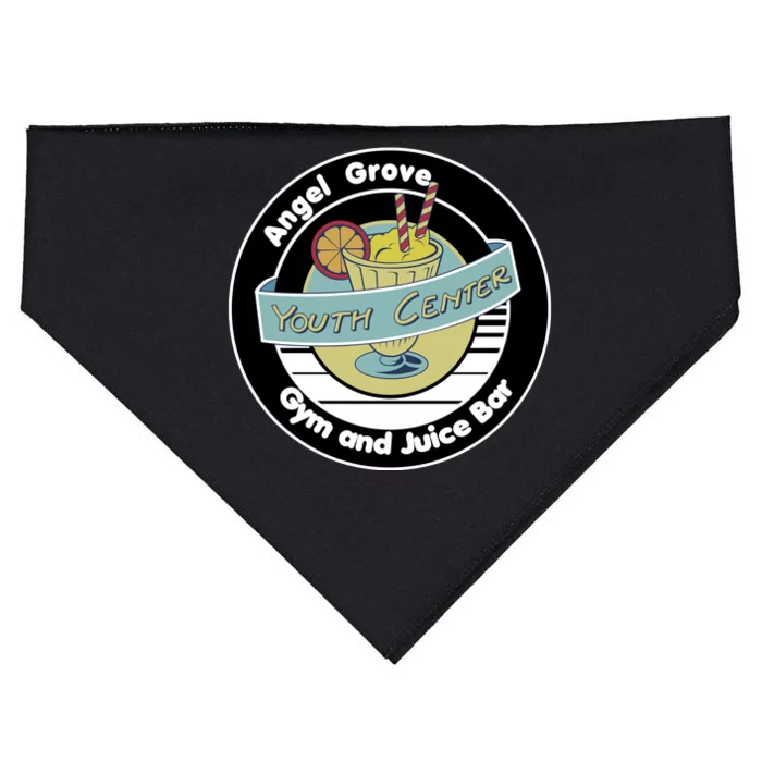 Angel Grove Gym And Juice Bar USA-Made Doggie Bandana