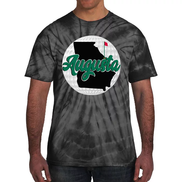 Augusta Georgia Golf Tie-Dye T-Shirt