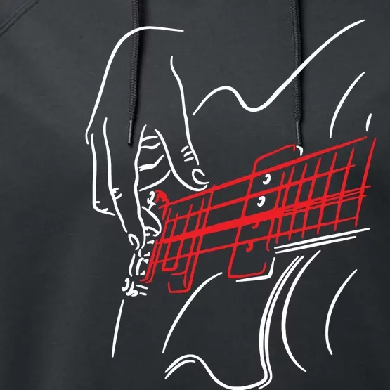 Acoustic Guitar Guitarist Shirts Bass Player Musician Gift Performance Fleece Hoodie