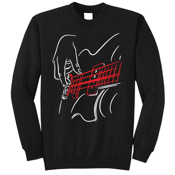 Acoustic Guitar Guitarist Shirts Bass Player Musician Gift Sweatshirt