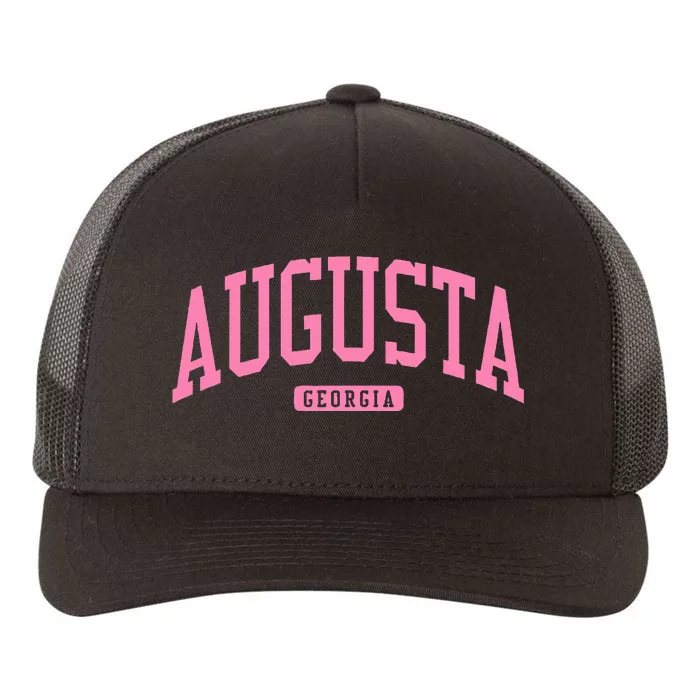 Augusta Georgia Ga College University Yupoong Adult 5-Panel Trucker Hat