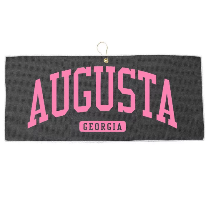 Augusta Georgia Ga College University Large Microfiber Waffle Golf Towel