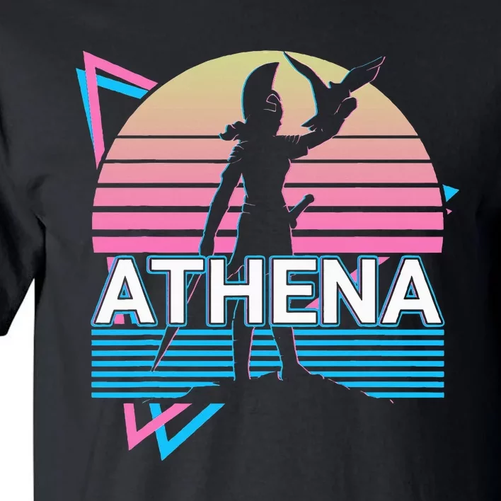 Athena Greek Goddess Of Wisdom And War Tall T-Shirt