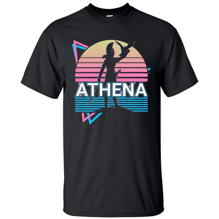 Athena Greek Goddess Of Wisdom And War Tall T-Shirt