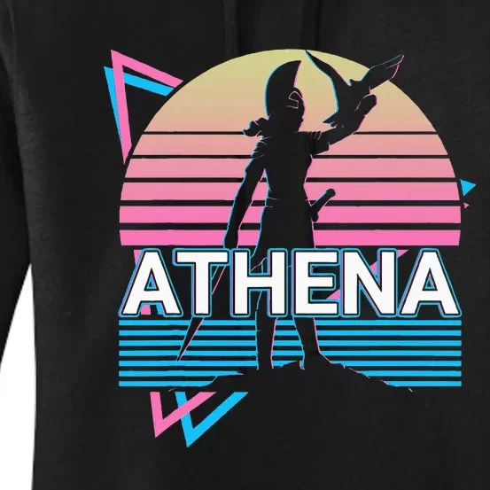 Athena Greek Goddess Of Wisdom And War Women's Pullover Hoodie