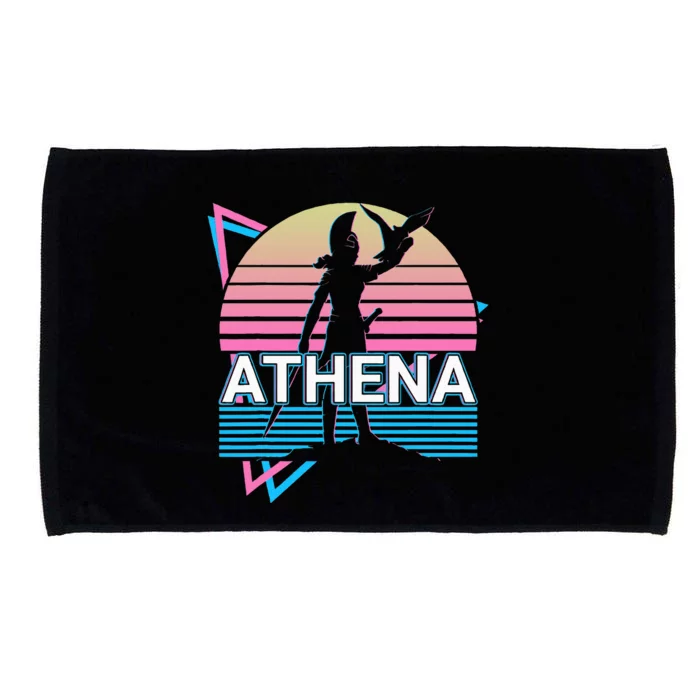 Athena Greek Goddess Of Wisdom And War Microfiber Hand Towel