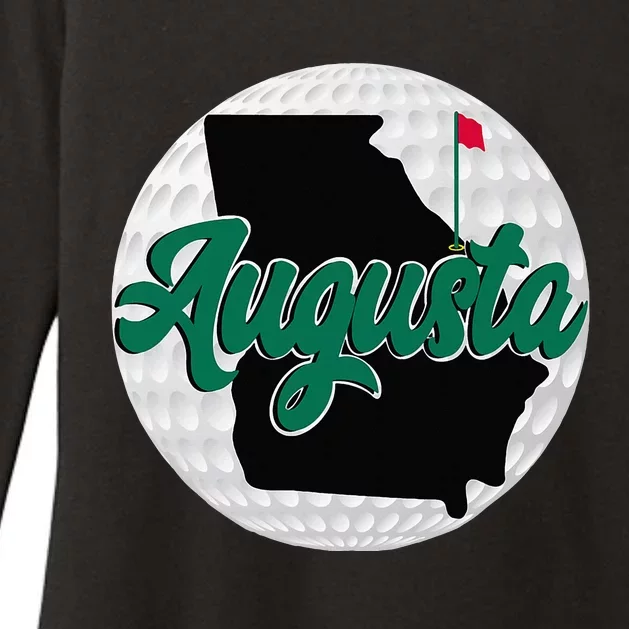 Augusta Georgia Golf Womens CVC Long Sleeve Shirt