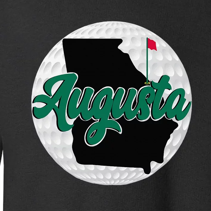 Augusta Georgia Golf Toddler Sweatshirt