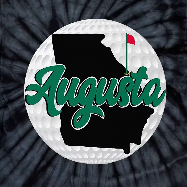 Augusta Georgia Golf Tie-Dye T-Shirt