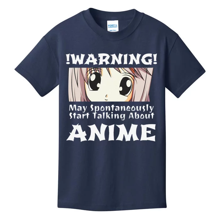 Anime Girl Hoodie Funny May Spontaneously Talk About Anime Kids T-Shirt