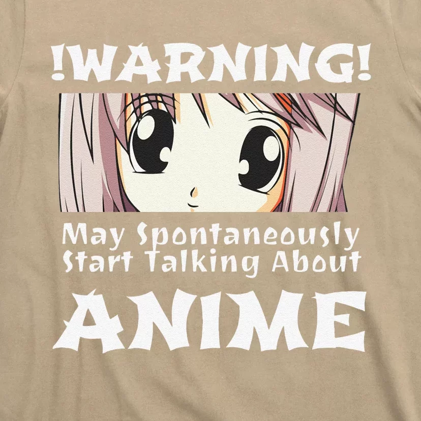 Anime Girl Hoodie Funny May Spontaneously Talk About Anime T-Shirt